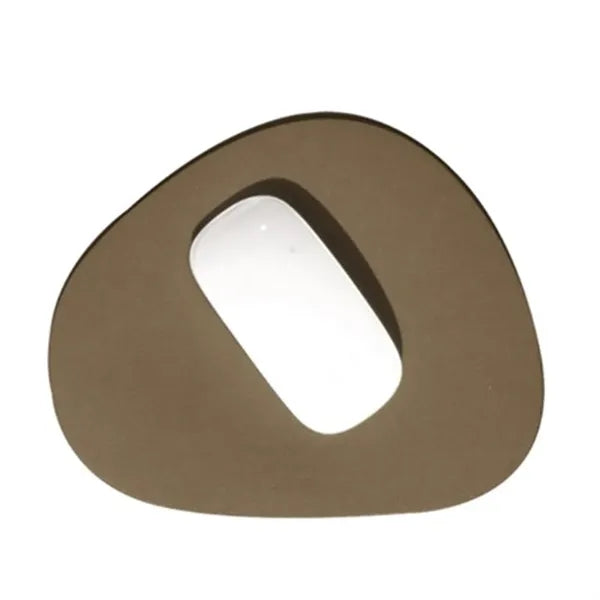 Non-slip Irregular Leather Gaming Mouse Pad
