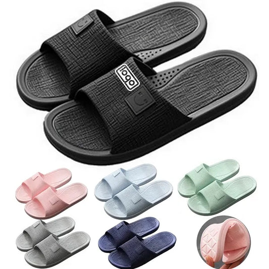 PVC Non Slip Breathable Bathroom Slippers