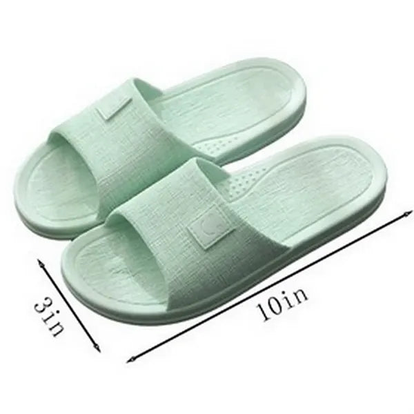 PVC Non Slip Breathable Bathroom Slippers