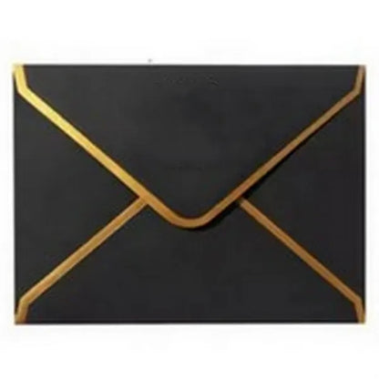 Gold-Foiled Diamond-Shaped Envelope Invitation