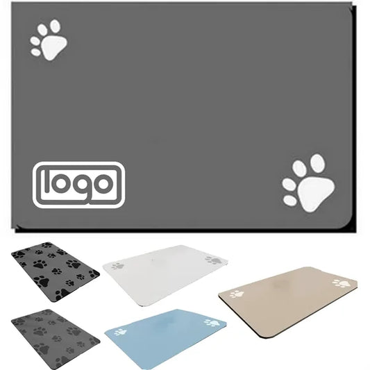 Stain-Resistant & Non-Slip Pet Feeding Mat