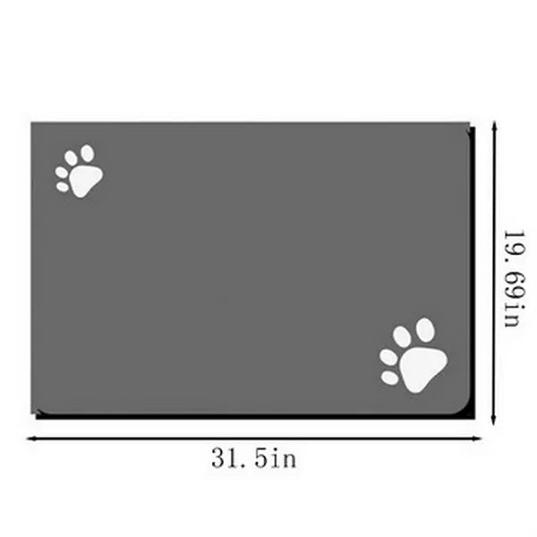 Stain-Resistant & Non-Slip Pet Feeding Mat