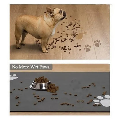 Stain-Resistant & Non-Slip Pet Feeding Mat