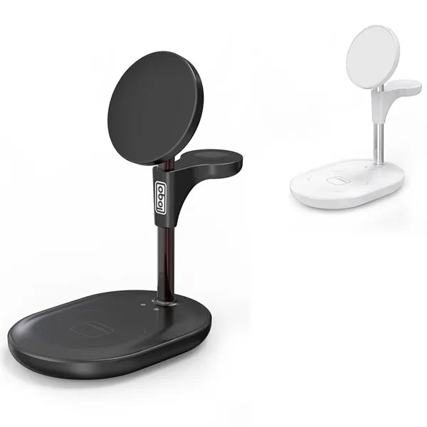 3 in 1 Smart Magnetic Wireless Charger Stand