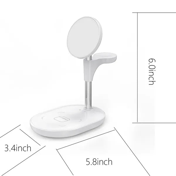 3 in 1 Smart Magnetic Wireless Charger Stand