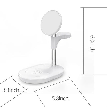 3 in 1 Smart Magnetic Wireless Charger Stand