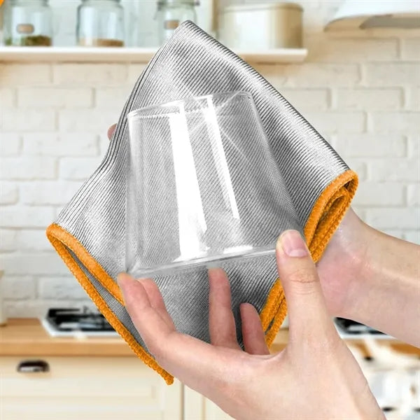 Microfiber Glass Cleaning Polishing Cloth