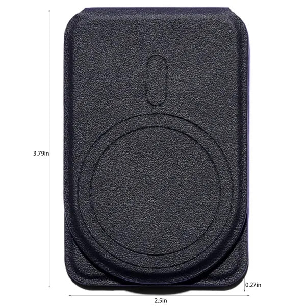 PU Leather Foldable Magnetic Triangle Phone Stand