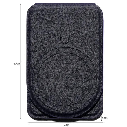 PU Leather Foldable Magnetic Triangle Phone Stand