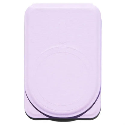 PU Leather Foldable Magnetic Triangle Phone Stand