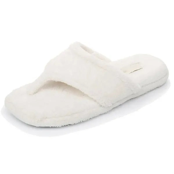Plush Flip Flops Slippers
