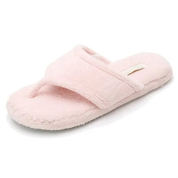 Plush Flip Flops Slippers