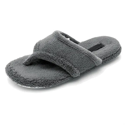 Plush Flip Flops Slippers