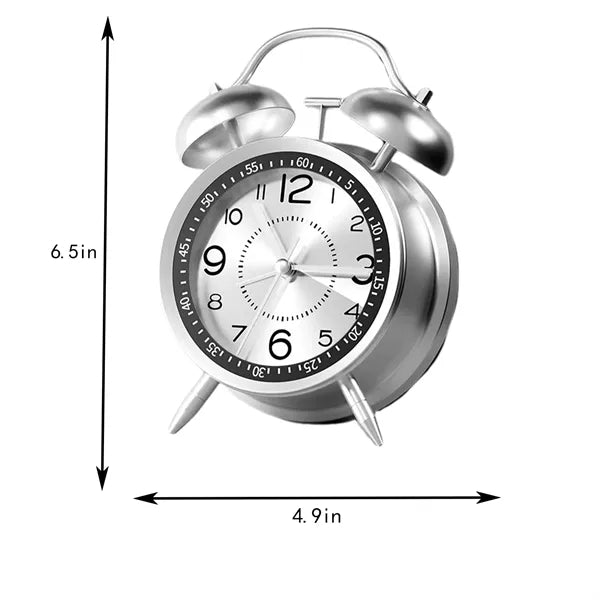 Metal Mechanical Bell Alarm Clock