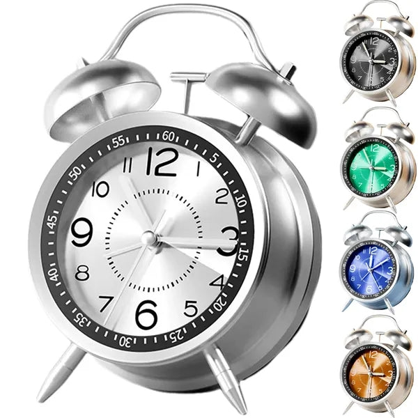 Metal Mechanical Bell Alarm Clock