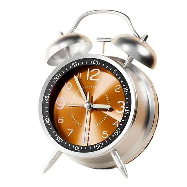 Metal Mechanical Bell Alarm Clock