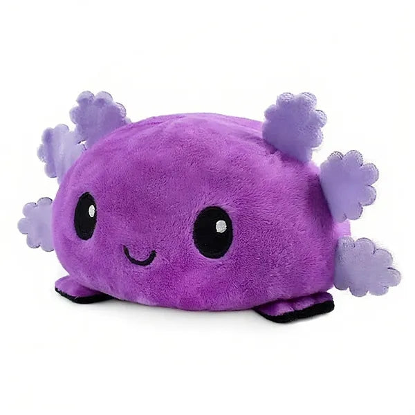 Reversible Axolotl Plush Stuffed Animal Toy