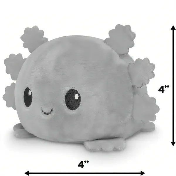Reversible Axolotl Plush Stuffed Animal Toy