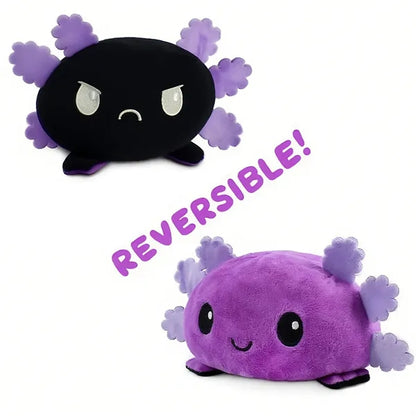 Reversible Axolotl Plush Stuffed Animal Toy