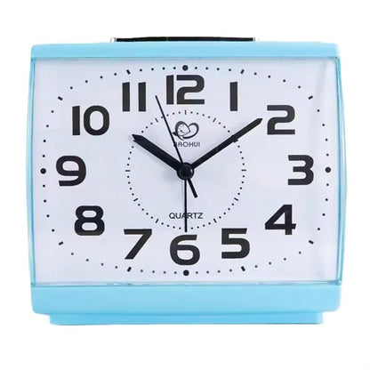 Silent Square Analog Alarm Clock