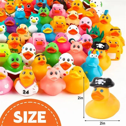 Kids Squeezable Mini Rubber Duck Bath Toy