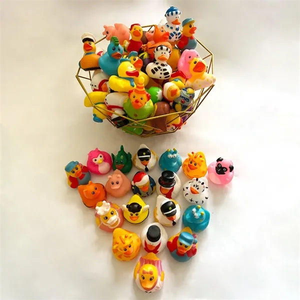 Kids Squeezable Mini Rubber Duck Bath Toy