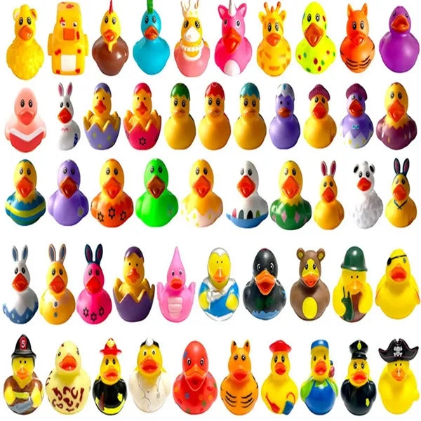 Kids Squeezable Mini Rubber Duck Bath Toy