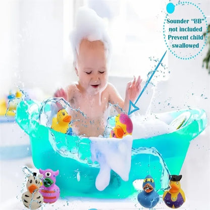 Kids Squeezable Mini Rubber Duck Bath Toy