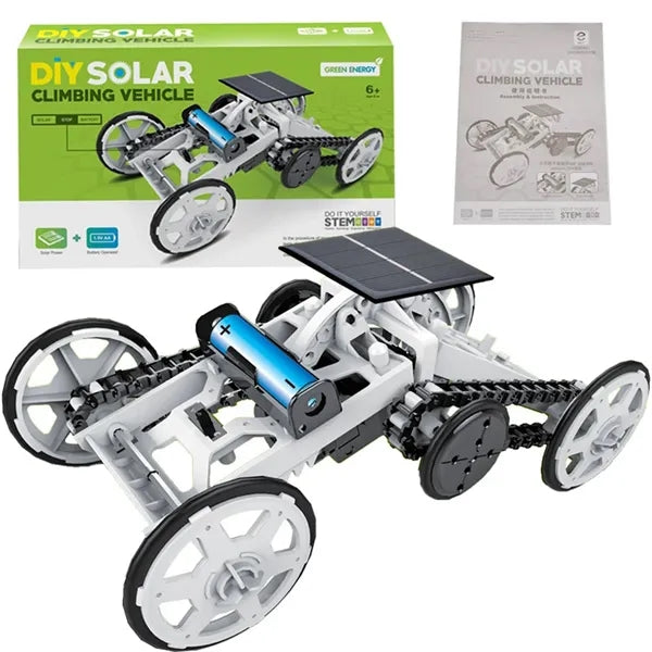 Kids Solar DIY Educational Assembly Car