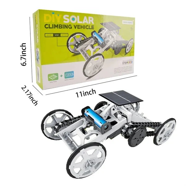 Kids Solar DIY Educational Assembly Car