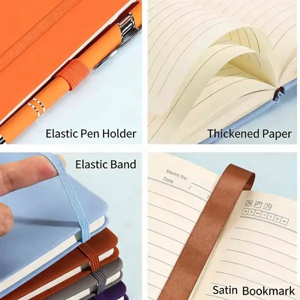 Portable A5 Business Office Notebook