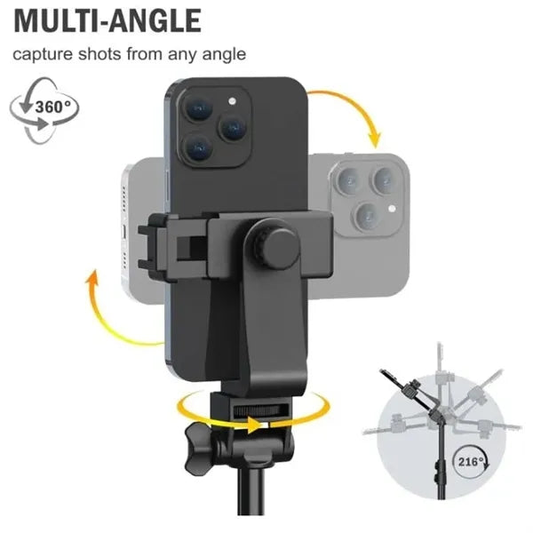 Remote Control Rotating Phone Camera Tripod