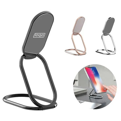 Metal Folding Back Sticker Phone Ring Holder