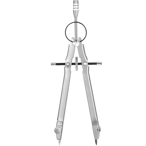Spring Metal Lockable Drawing Compass