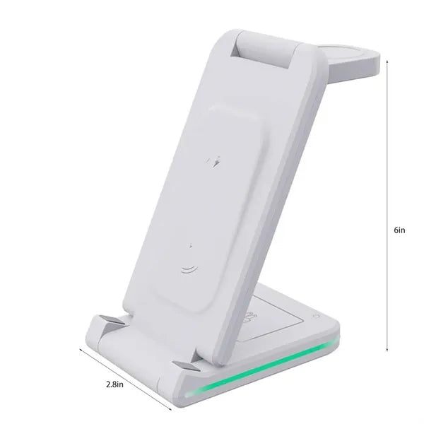 5 In 1 Foldable Wireless Charger Phone Stand