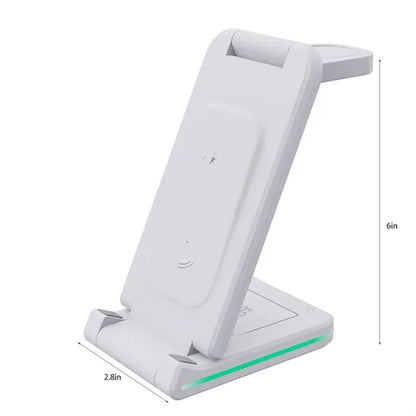 5 In 1 Foldable Wireless Charger Phone Stand