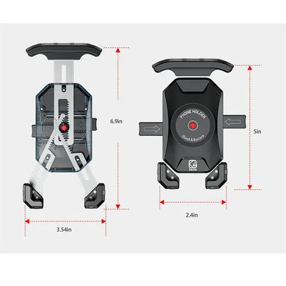 360 Rotating Universal Motorcycle Bicycle Phone Holder