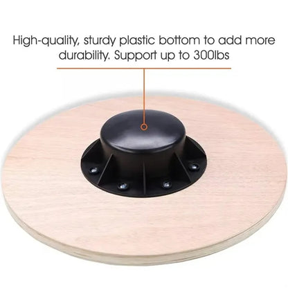 Wooden Non Slip Wobble Balance Board