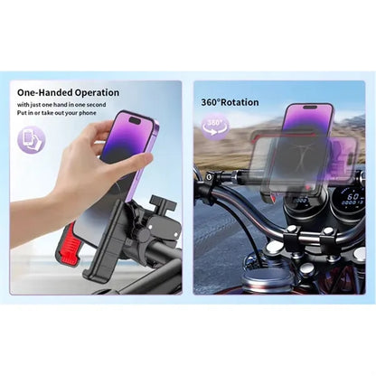 Universal Motorcycle Bicycle Mobile Phone Holder