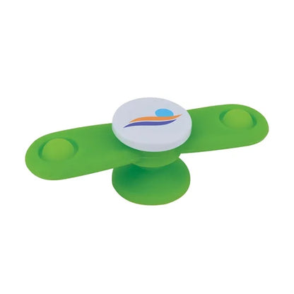 Zaza Push Pop Propeller Spinner with Suction Cup