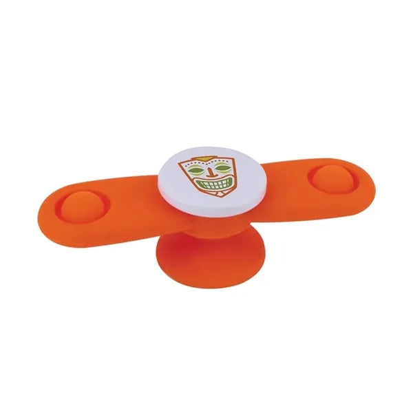 Zaza Push Pop Propeller Spinner with Suction Cup