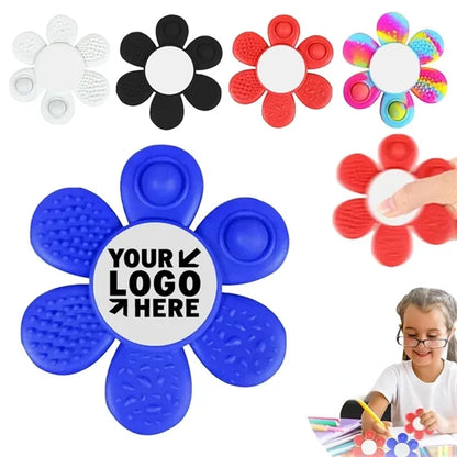 Flower Fidget Spinner Anxiety Stress Relief Toys