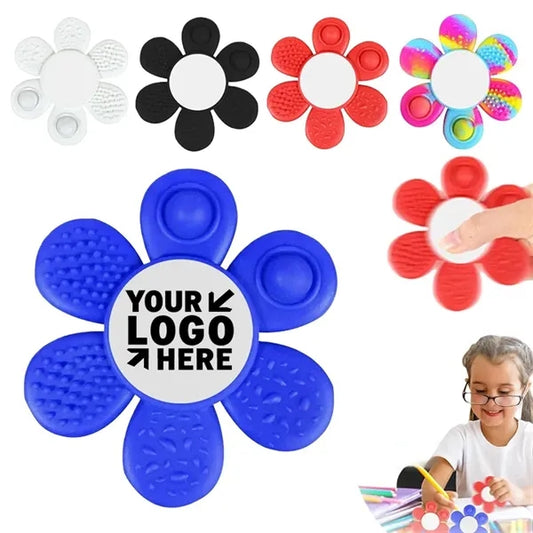 Flower Fidget Spinner Anxiety Stress Relief Toys