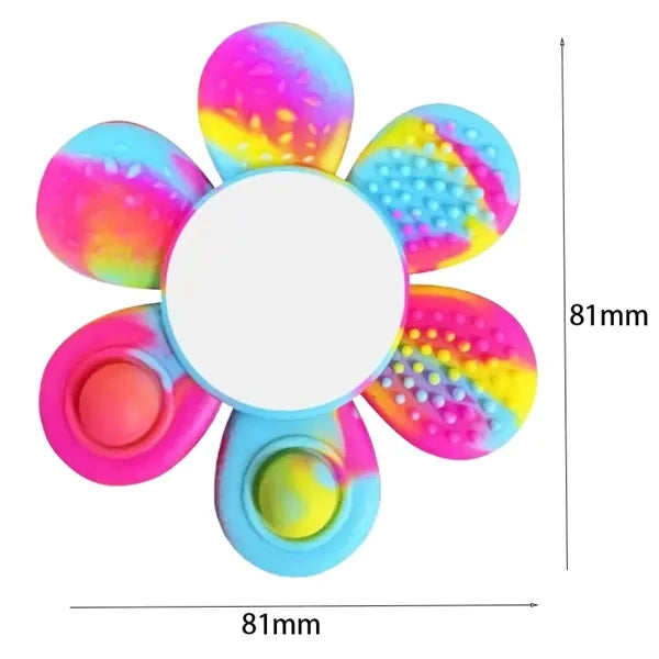 Flower Fidget Spinner Anxiety Stress Relief Toys
