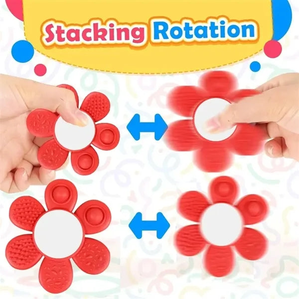Flower Fidget Spinner Anxiety Stress Relief Toys