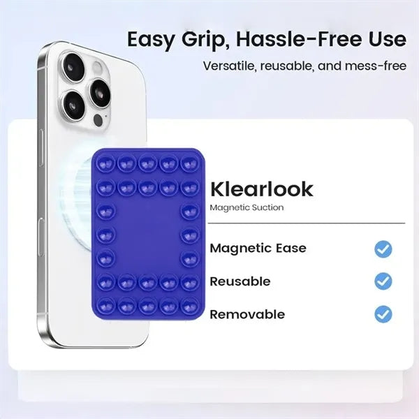 Silicone Magnetic Suction Phone Mount