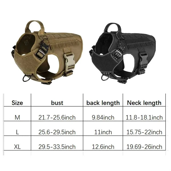 Explosion Proof Charging Tactical Dog Vest