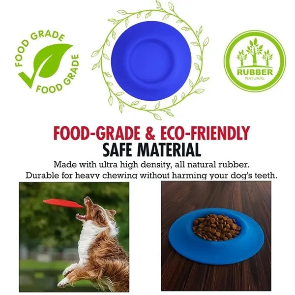 2-in-1 Flying Disc & Dog Bowl
