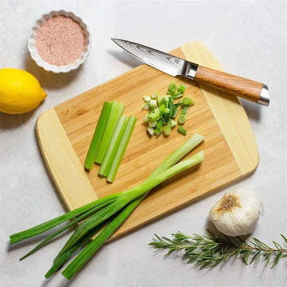 Two Tone Bamboo Cutting Board