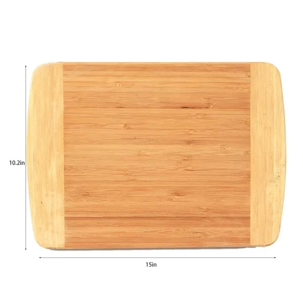 Two Tone Bamboo Cutting Board